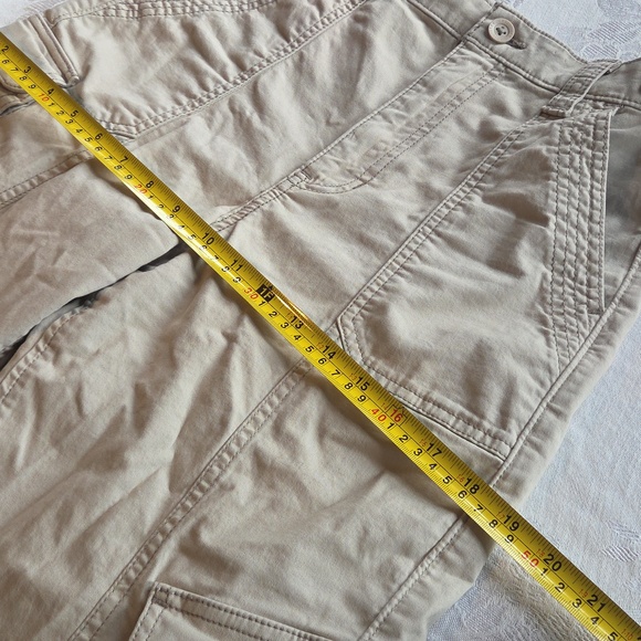 *Light Tan* Hollister Ultra High Rise Baggy Cargo Pants Size 24-25 (000R) - Picture 13 of 16